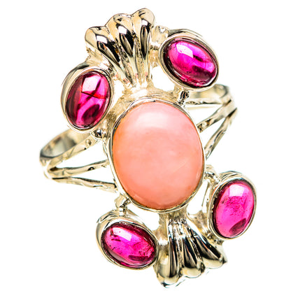 Pink Opal Rings handcrafted by Ana Silver Co - RING129213 - Photo 2