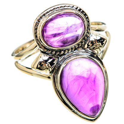 Amethyst Rings handcrafted by Ana Silver Co - RING129222 - Photo 2