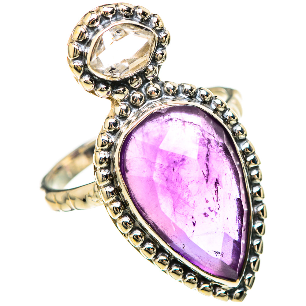 Amethyst Rings handcrafted by Ana Silver Co - RING129247 - Photo 2