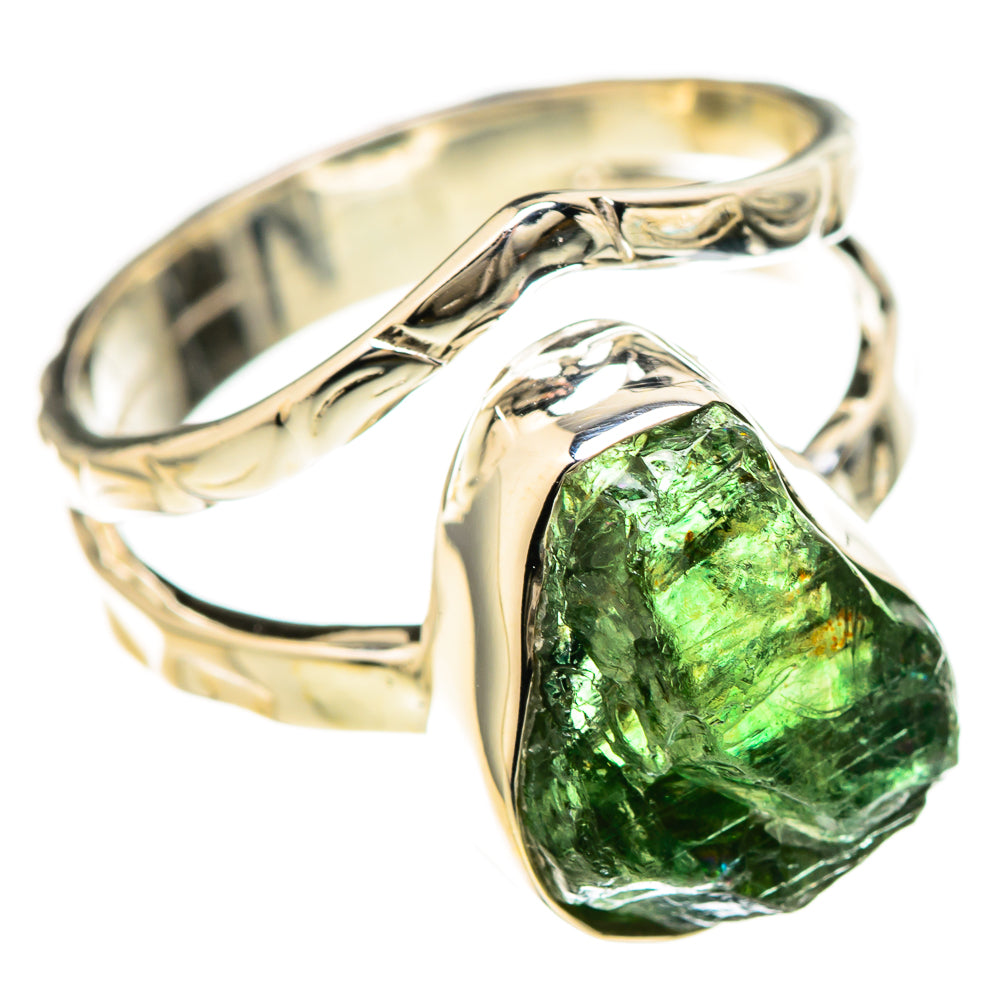 Chrome Diopside Rings handcrafted by Ana Silver Co - RING129258 - Photo 2