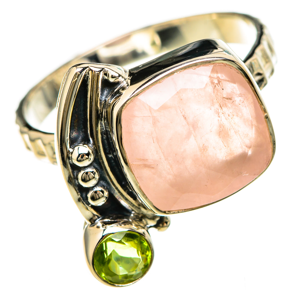 Rose Quartz Rings handcrafted by Ana Silver Co - RING129260 - Photo 2