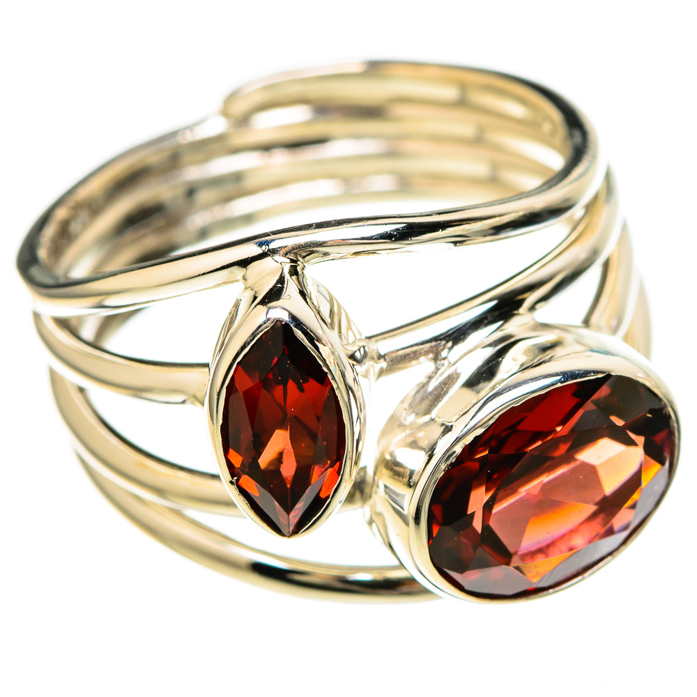 Garnet Rings handcrafted by Ana Silver Co - RING129261 - Photo 2