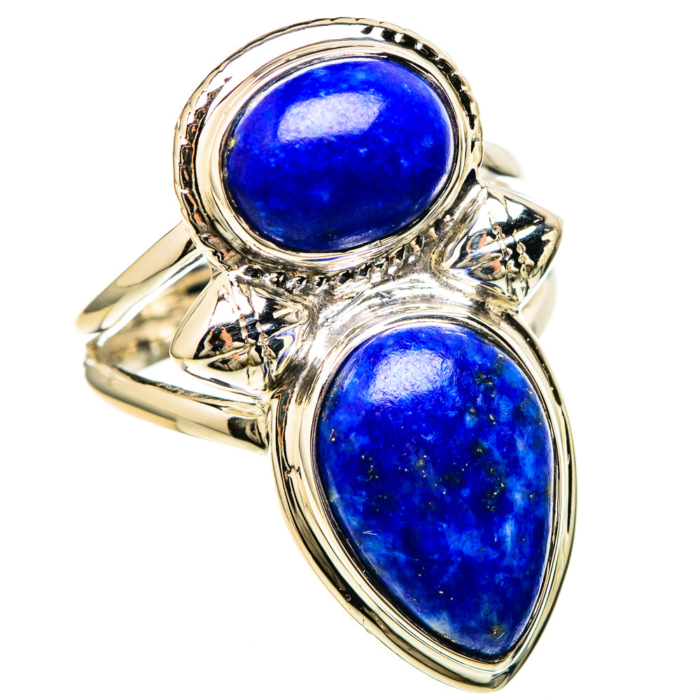 Lapis Lazuli Rings handcrafted by Ana Silver Co - RING129270 - Photo 2