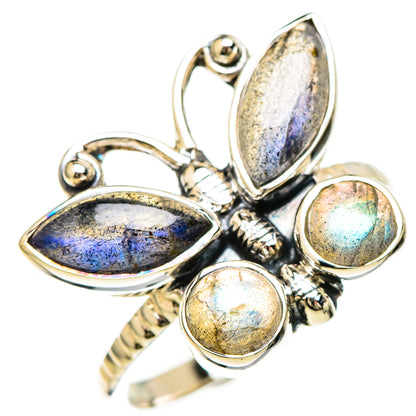 Labradorite Rings handcrafted by Ana Silver Co - RING129271 - Photo 2