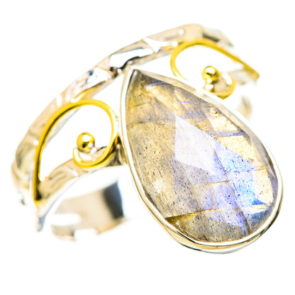 Labradorite Rings handcrafted by Ana Silver Co - RING129272 - Photo 2