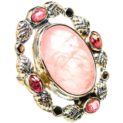 Rose Quartz Rings handcrafted by Ana Silver Co - RING129279 - Photo 2
