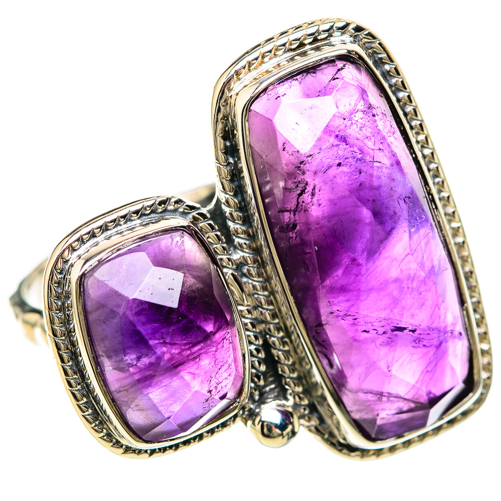 Amethyst Rings handcrafted by Ana Silver Co - RING129281 - Photo 2