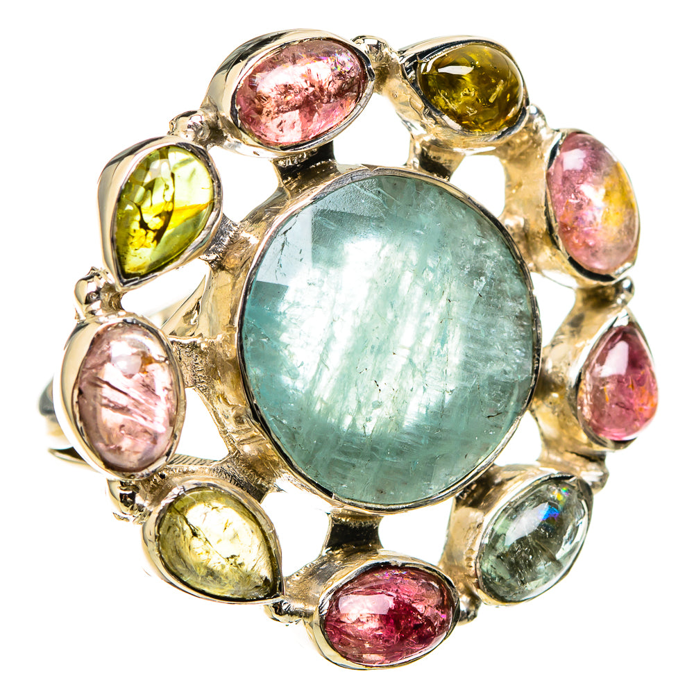 Aquamarine Rings handcrafted by Ana Silver Co - RING129297 - Photo 2