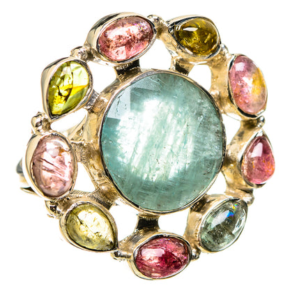Aquamarine Rings handcrafted by Ana Silver Co - RING129297 - Photo 2