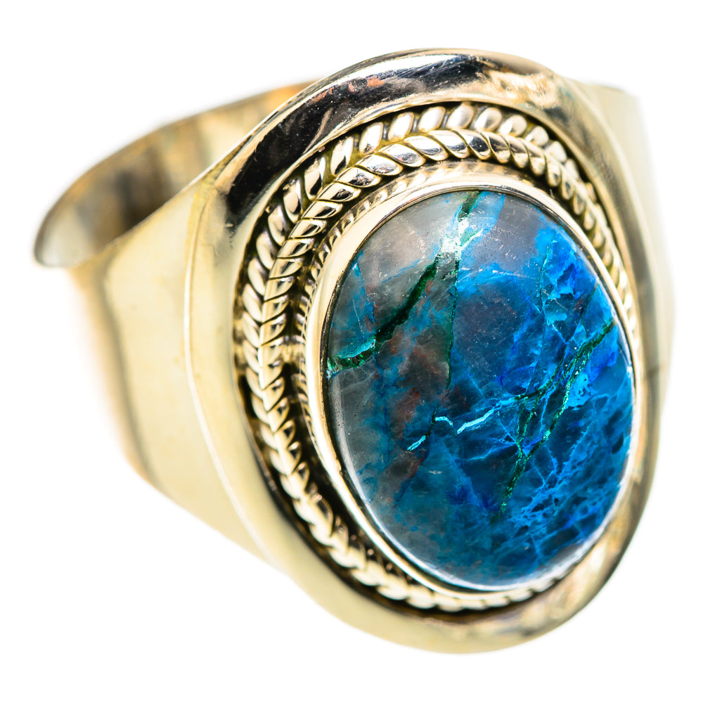 Azurite Rings handcrafted by Ana Silver Co - RING129312 - Photo 2