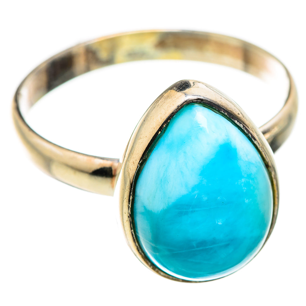 Larimar Rings handcrafted by Ana Silver Co - RING129314 - Photo 2