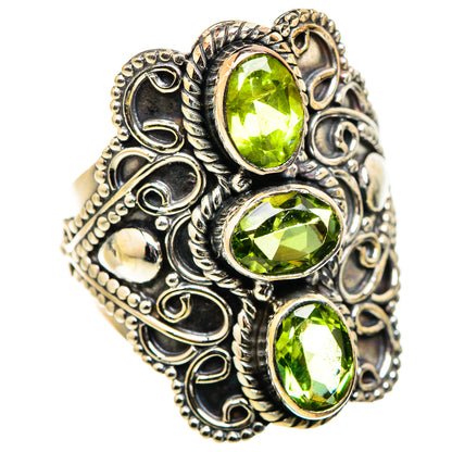 Peridot Rings handcrafted by Ana Silver Co - RING129315 - Photo 2
