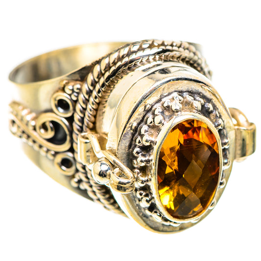 Mandarin Citrine Rings handcrafted by Ana Silver Co - RING129320 - Photo 2