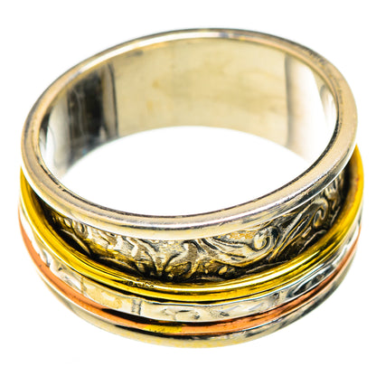 Meditation Spinner Rings handcrafted by Ana Silver Co - RING129326 - Photo 2