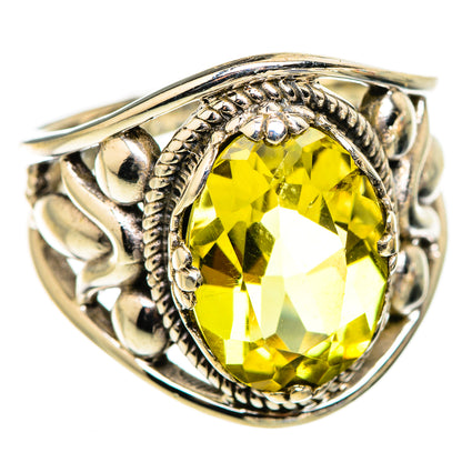 Citrine Rings handcrafted by Ana Silver Co - RING129391 - Photo 2