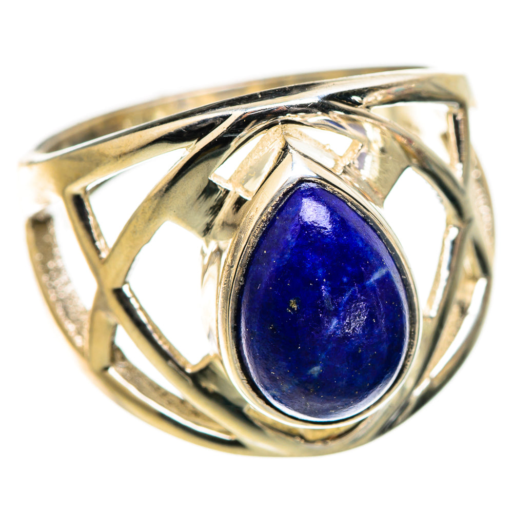 Lapis Lazuli Rings handcrafted by Ana Silver Co - RING129393 - Photo 2