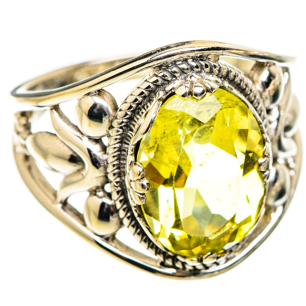 Citrine Rings handcrafted by Ana Silver Co - RING129420 - Photo 2