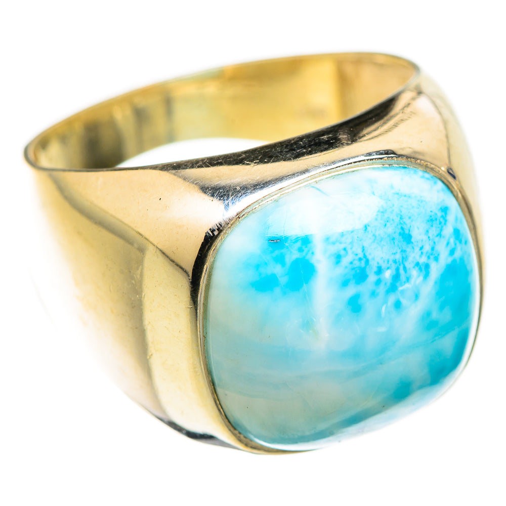 Larimar Rings handcrafted by Ana Silver Co - RING129432 - Photo 2