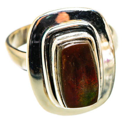 Ammolite Rings handcrafted by Ana Silver Co - RING129438 - Photo 2