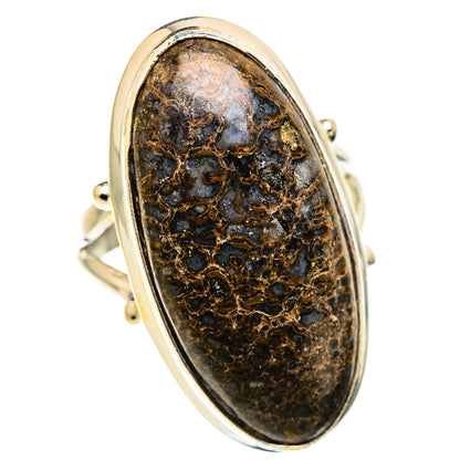 Dinosaur Bone Rings handcrafted by Ana Silver Co - RING129455 - Photo 2