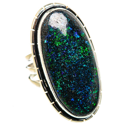 Andamooka Opal Rings handcrafted by Ana Silver Co - RING129466 - Photo 2
