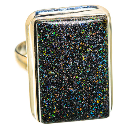 Andamooka Opal Rings handcrafted by Ana Silver Co - RING129469 - Photo 2