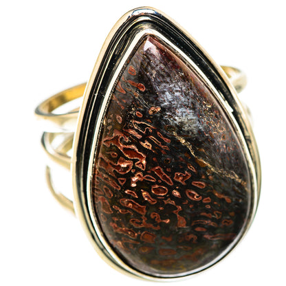 Dinosaur Bone Rings handcrafted by Ana Silver Co - RING129494 - Photo 2