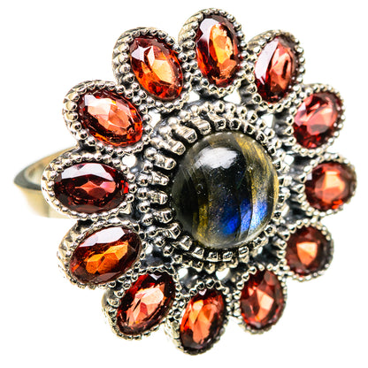 Labradorite Rings handcrafted by Ana Silver Co - RING129503 - Photo 2