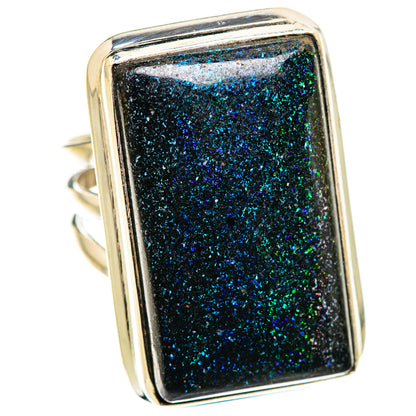 Andamooka Opal Rings handcrafted by Ana Silver Co - RING129506 - Photo 2