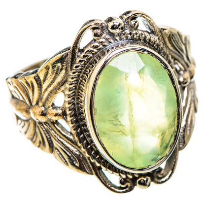 Prehnite Rings handcrafted by Ana Silver Co - RING129515 - Photo 2