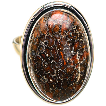 Dinosaur Bone Rings handcrafted by Ana Silver Co - RING129516 - Photo 2