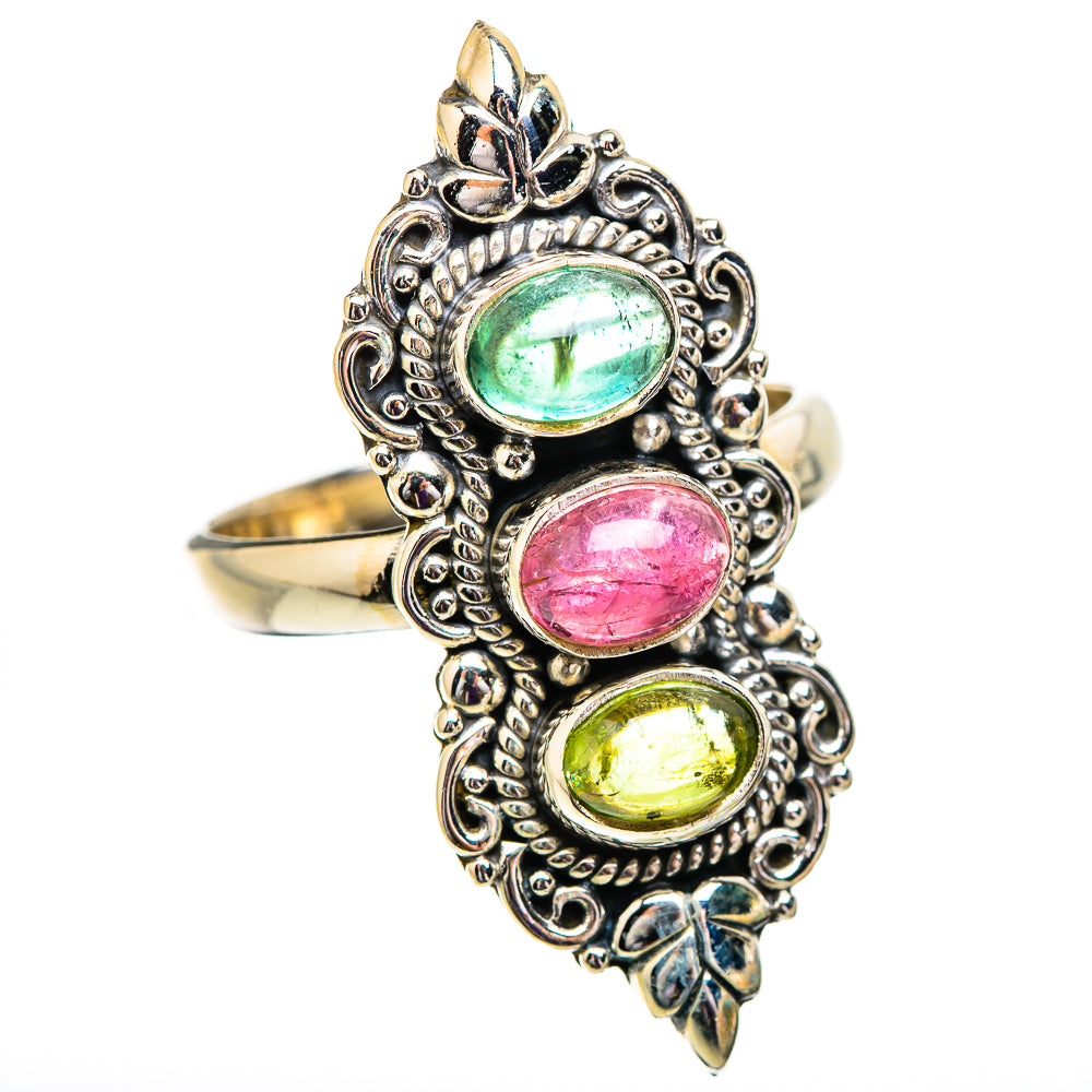 Tourmaline Rings handcrafted by Ana Silver Co - RING129527 - Photo 2