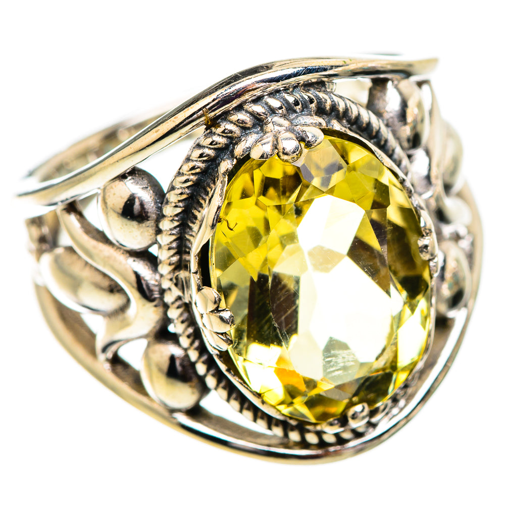 Citrine Rings handcrafted by Ana Silver Co - RING129535 - Photo 2
