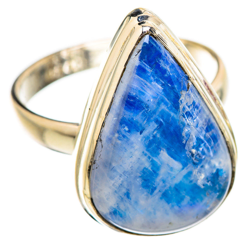 Rainbow Moonstone Rings handcrafted by Ana Silver Co - RING129537 - Photo 2