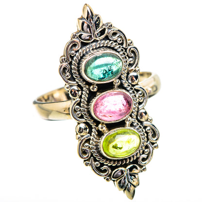 Tourmaline Rings handcrafted by Ana Silver Co - RING129549 - Photo 2
