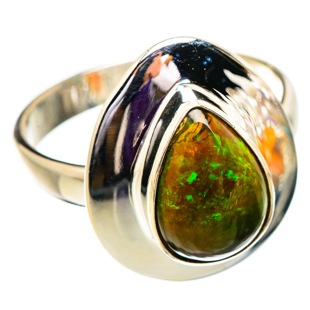 Aura Opal Rings handcrafted by Ana Silver Co - RING129558 - Photo 2