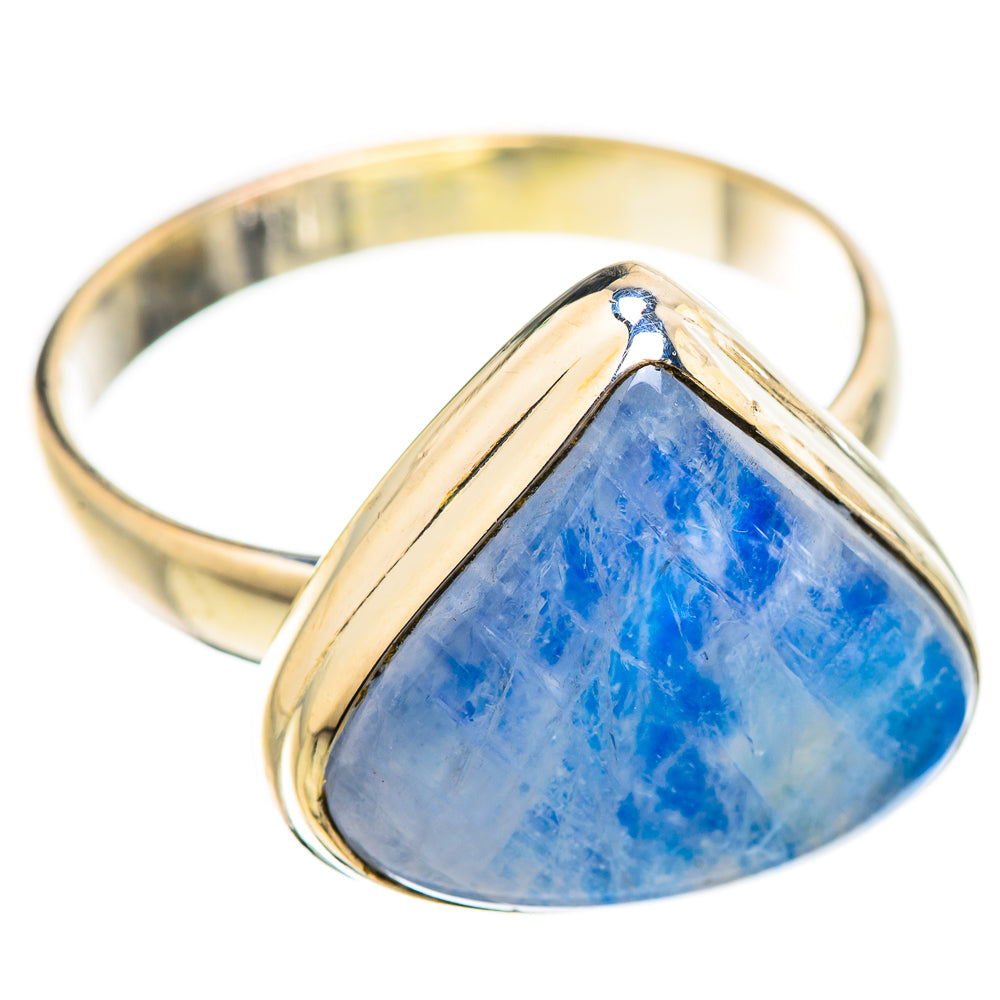 Rainbow Moonstone Rings handcrafted by Ana Silver Co - RING129561 - Photo 2