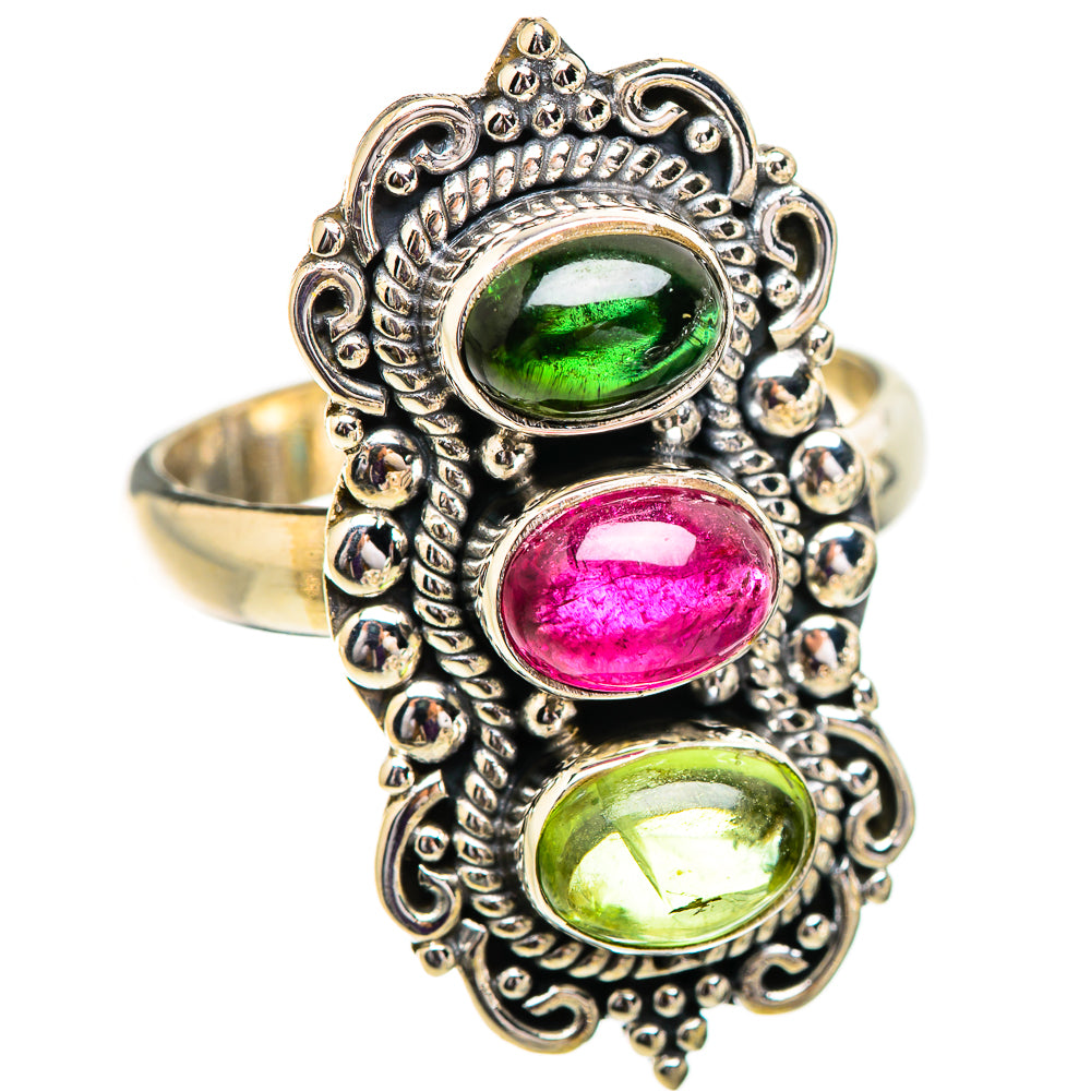 Tourmaline Rings handcrafted by Ana Silver Co - RING129580 - Photo 2