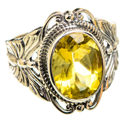 Citrine Rings handcrafted by Ana Silver Co - RING129584 - Photo 2