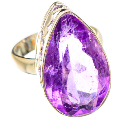 Amethyst Rings handcrafted by Ana Silver Co - RING129596 - Photo 2