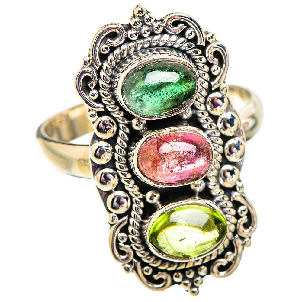 Tourmaline Rings handcrafted by Ana Silver Co - RING129599 - Photo 2