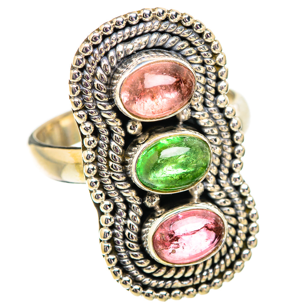 Tourmaline Rings handcrafted by Ana Silver Co - RING129603 - Photo 2
