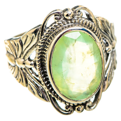 Prehnite Rings handcrafted by Ana Silver Co - RING129612 - Photo 2