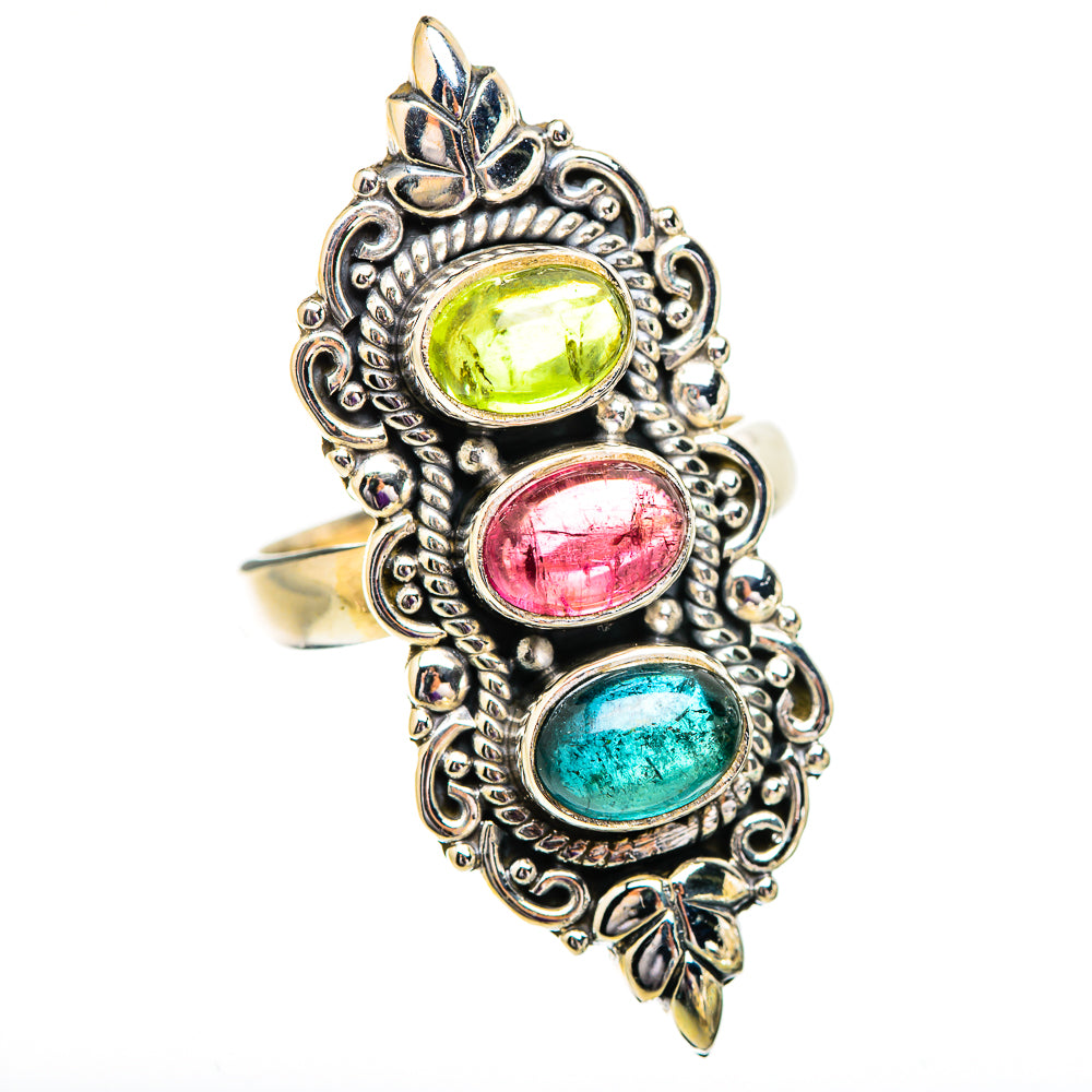 Tourmaline Rings handcrafted by Ana Silver Co - RING129622 - Photo 2