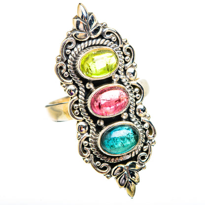 Tourmaline Rings handcrafted by Ana Silver Co - RING129622 - Photo 2