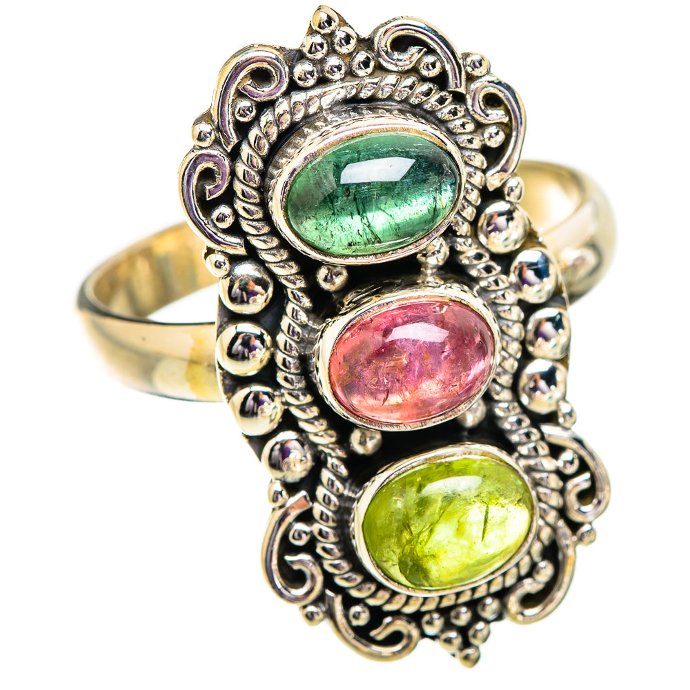 Tourmaline Rings handcrafted by Ana Silver Co - RING129624 - Photo 2