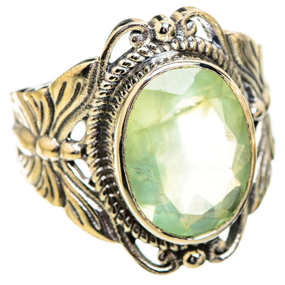 Prehnite Rings handcrafted by Ana Silver Co - RING129633 - Photo 2