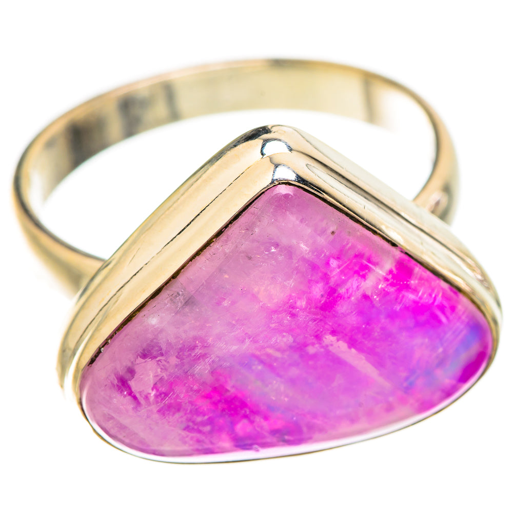Pink Moonstone Rings handcrafted by Ana Silver Co - RING129645 - Photo 2