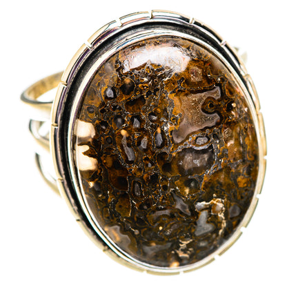 Dinosaur Bone Rings handcrafted by Ana Silver Co - RING129662 - Photo 2