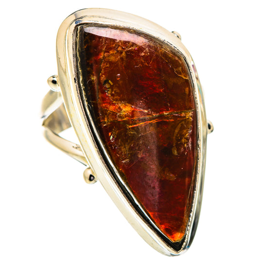 Ammolite Rings handcrafted by Ana Silver Co - RING129671 - Photo 2